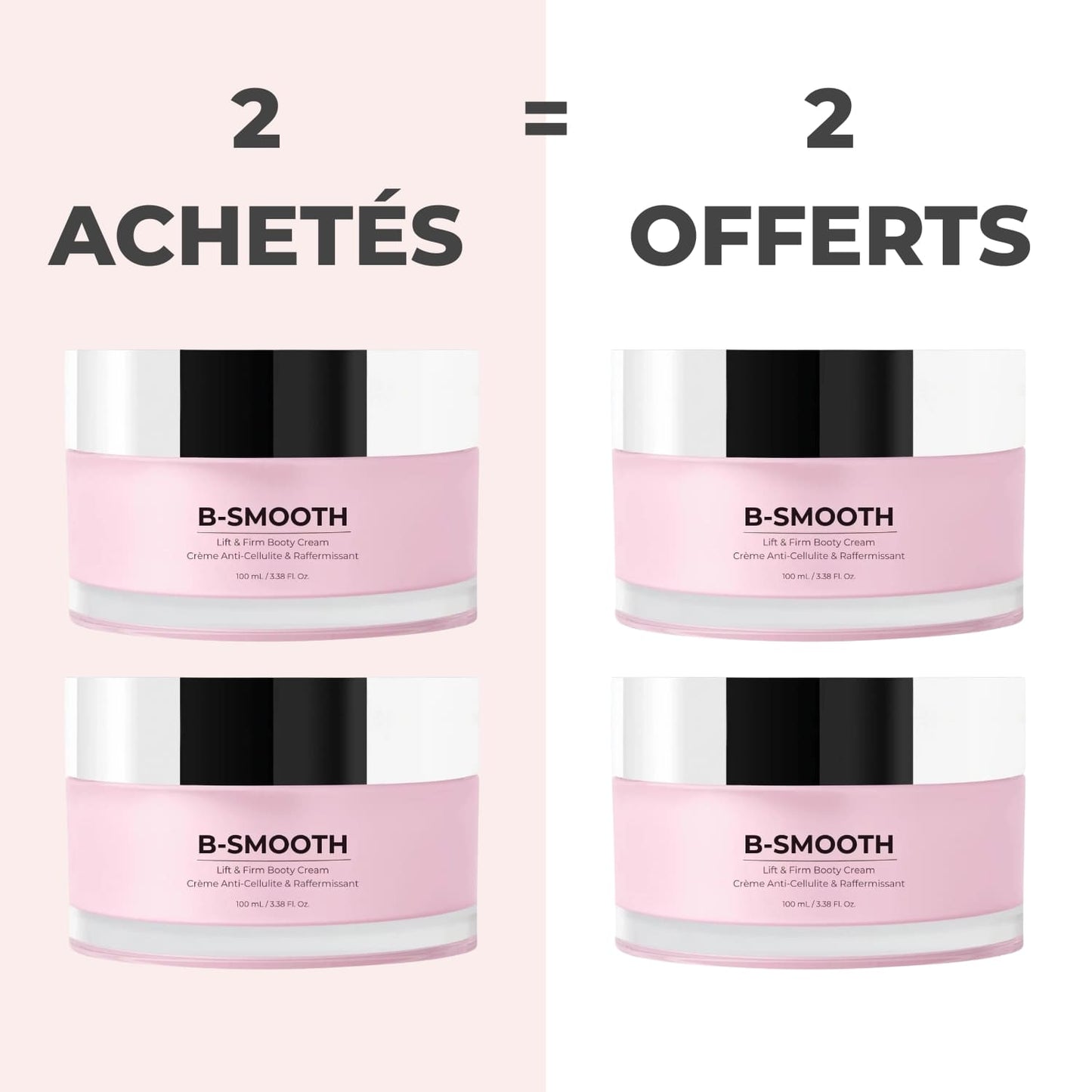 2 ACHETÉS = 2 OFFERTS